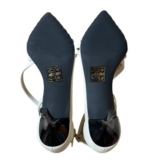 Who What Wear Kennedy Strappy Pump White Size 7 NWT - Picture 7 of 10